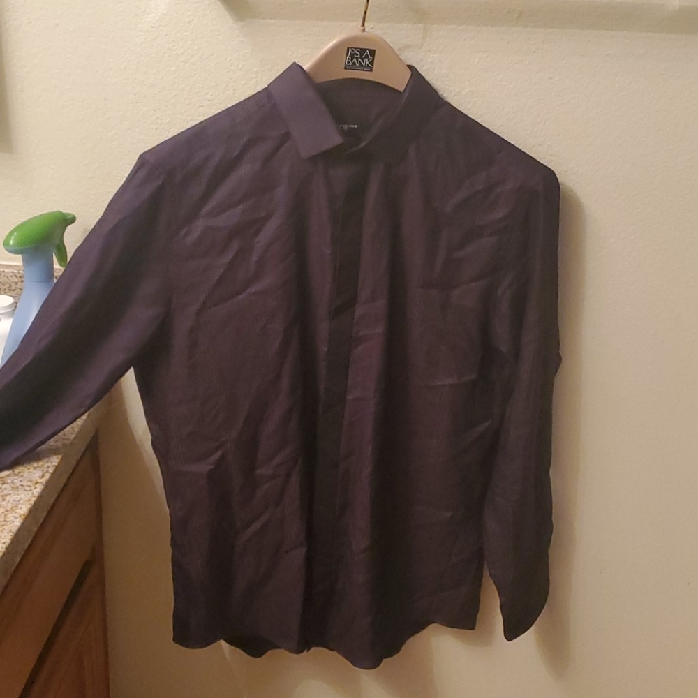 Bar III Purple Dress Shirt